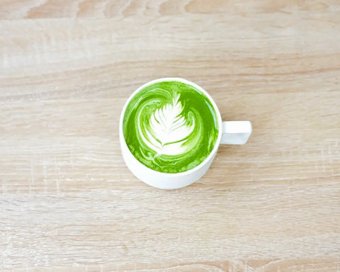 How to Make Matcha Latte Art