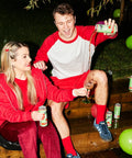 Apple Raspberry being poured into champagne glasses at the PerfectTed party