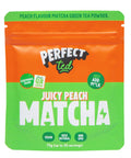 75g pouch of juice peach matcha latte powder