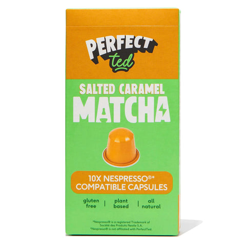 Salted Caramel Matcha Nespresso® Compatible Pods