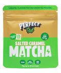 75g pouch of salted caramel matcha latte powder