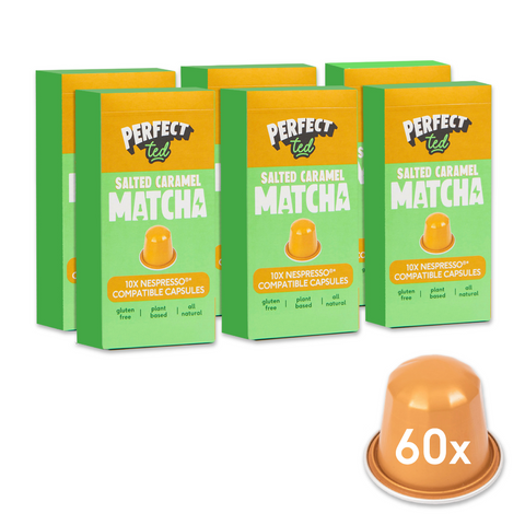 Salted Caramel Matcha Nespresso® Compatible Pods